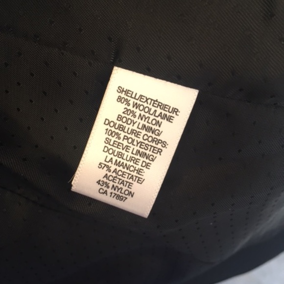 Royal blue wool pea coat - Picture 5 of 5